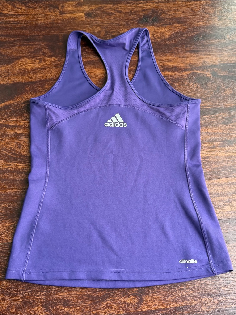 Adidas Climalite Purple Racerback Athletic Tank Top